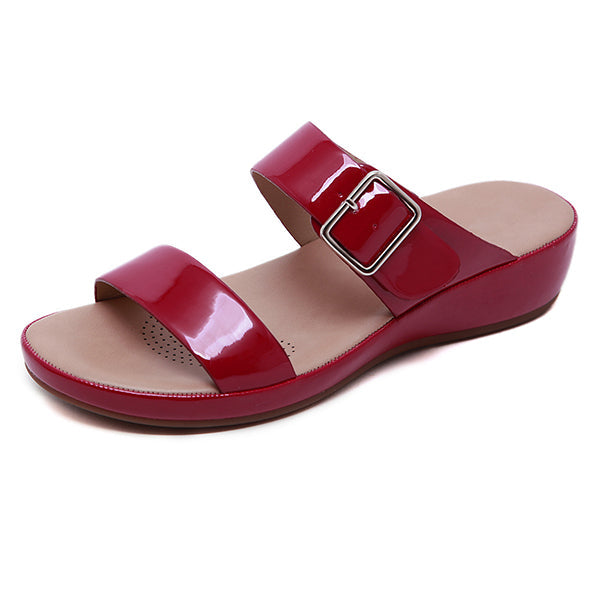 Women's Summer Casual Comfort Air Cushion Leather Sandals