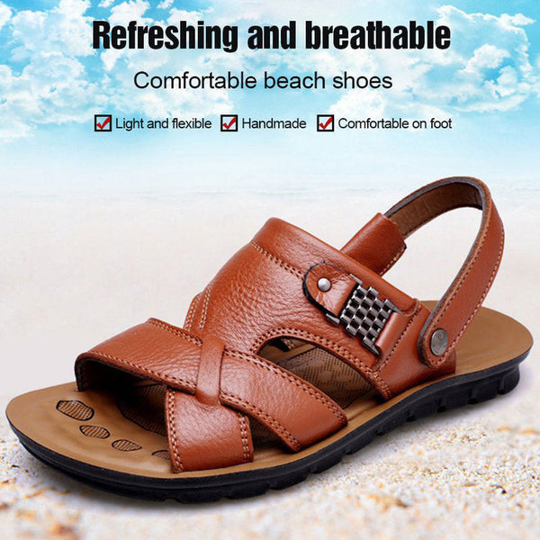 Men's Cowhide Outdoor Dual-purpose Sandals