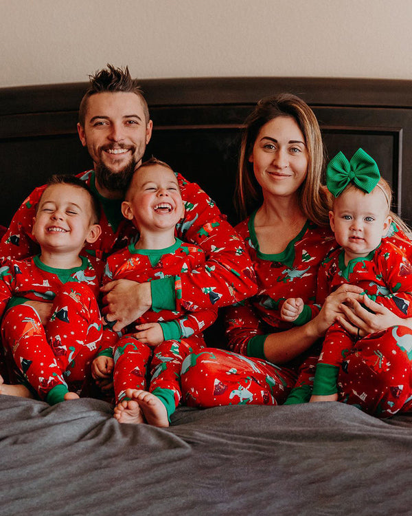 Christmas Pattern Family Matching Pajama Set